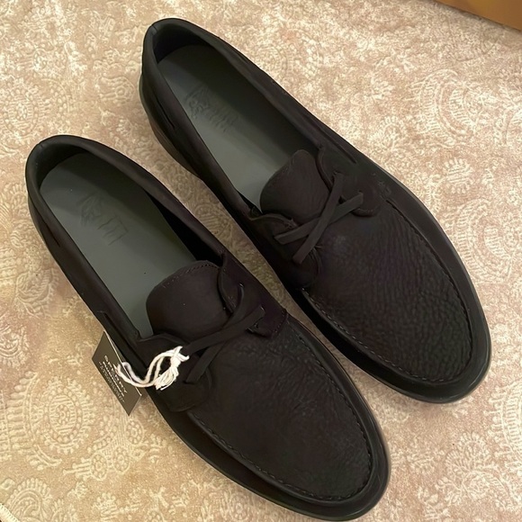Brand New Sperry Men's Gold Cup Waterproof Nubuck PLUSHWAVE Cup Boat Shoe Black - Picture 6 of 14